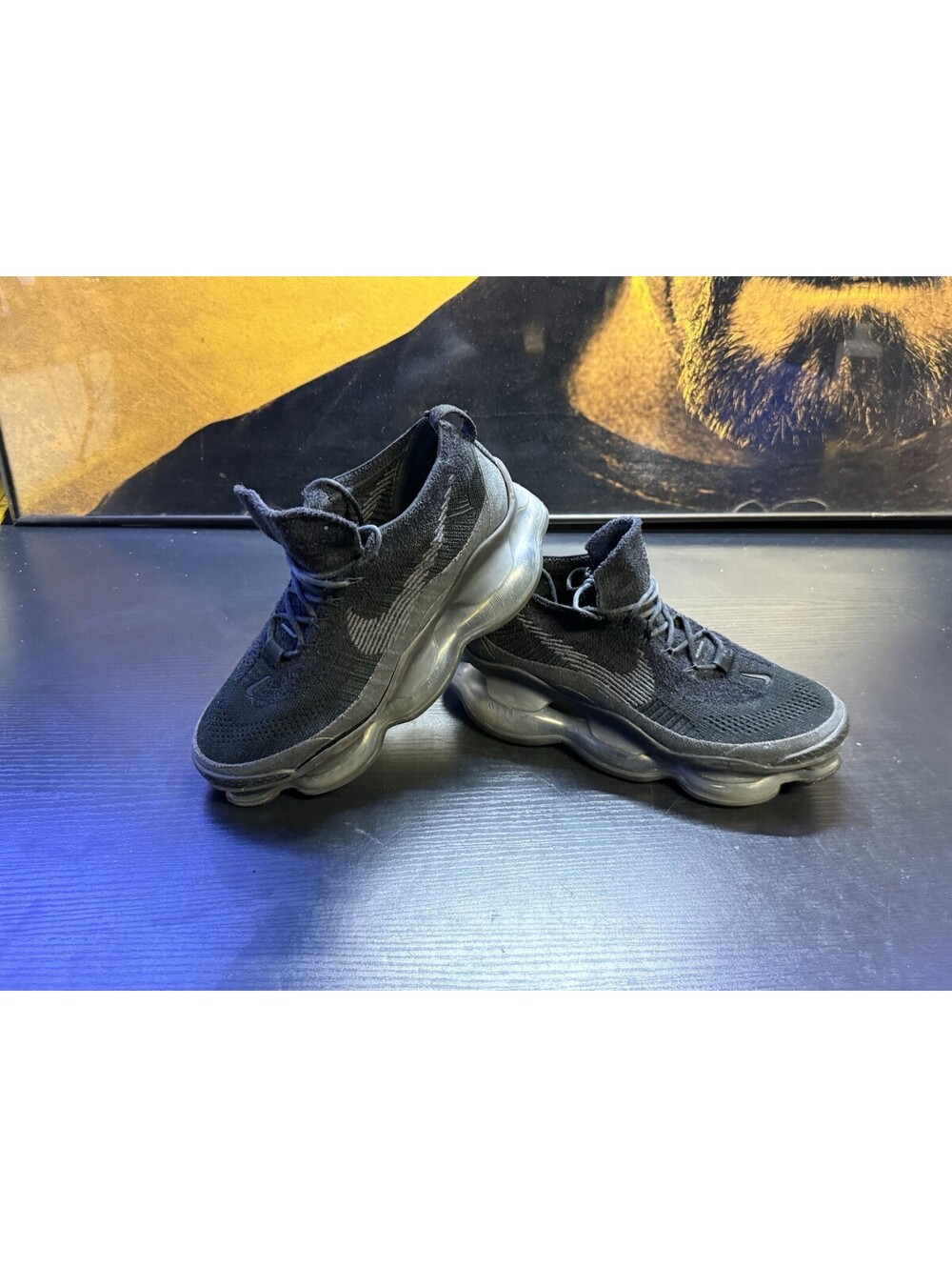 Nike Air Max Scorpion Flyknit Triple Black Men’s Size 9 DJ4701-003